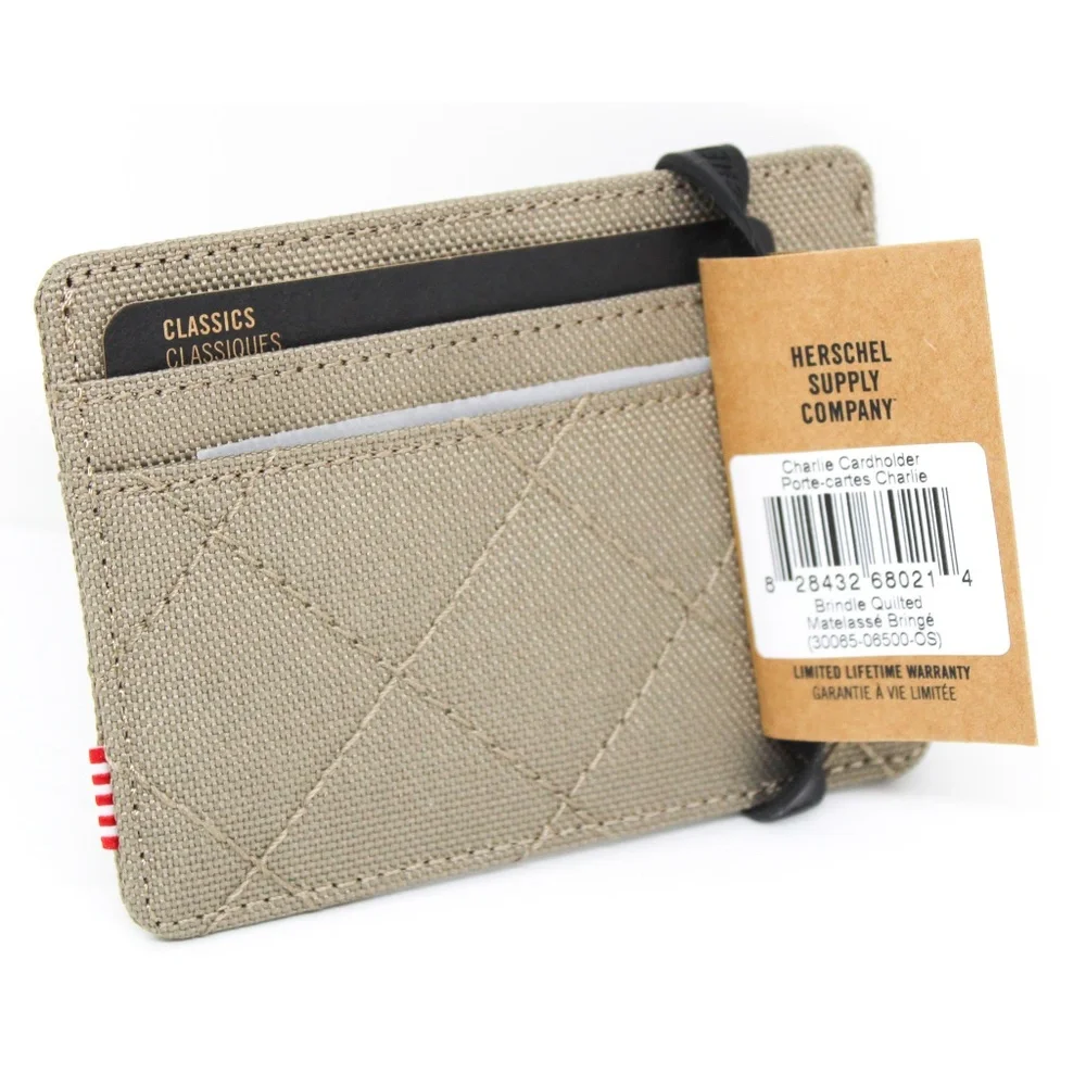 NWT Herschel Supply Co. Charlie RFID Card Holder